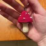 Mushroom Keychain